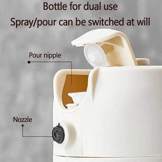 2 in 1 Spray Glass Bottle.