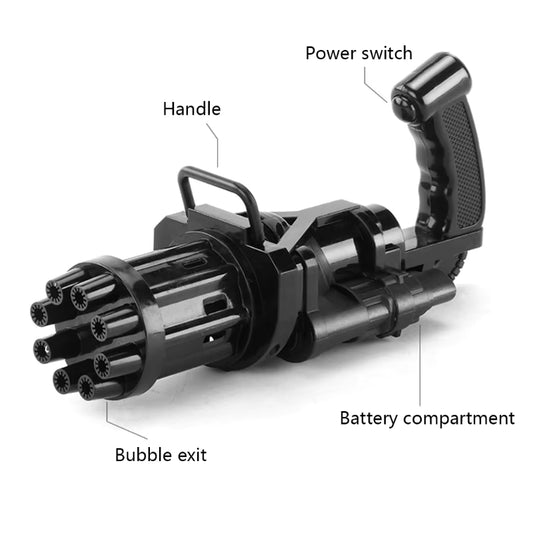 KIDS BUBBLE GATLING GUN