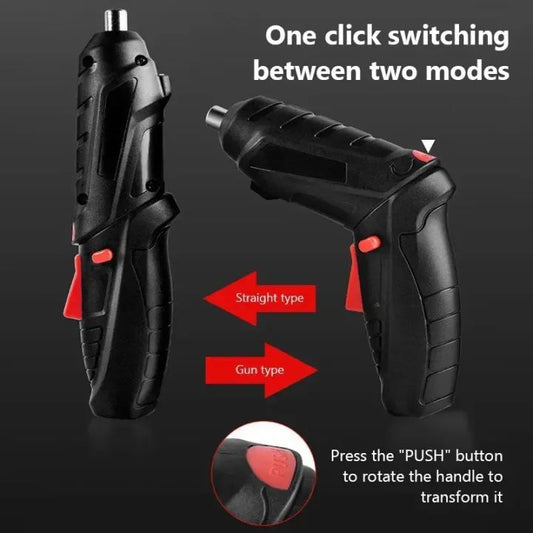 Portable Electric Screwdriver Cordless 47 in 1 +Drill Machine